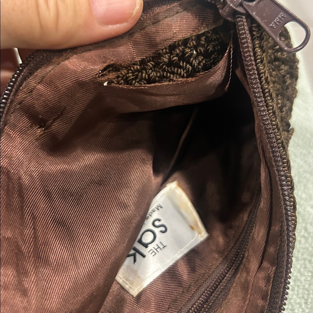 The Sak Brown Crochet Shoulder Bag - Picture 8 of 8